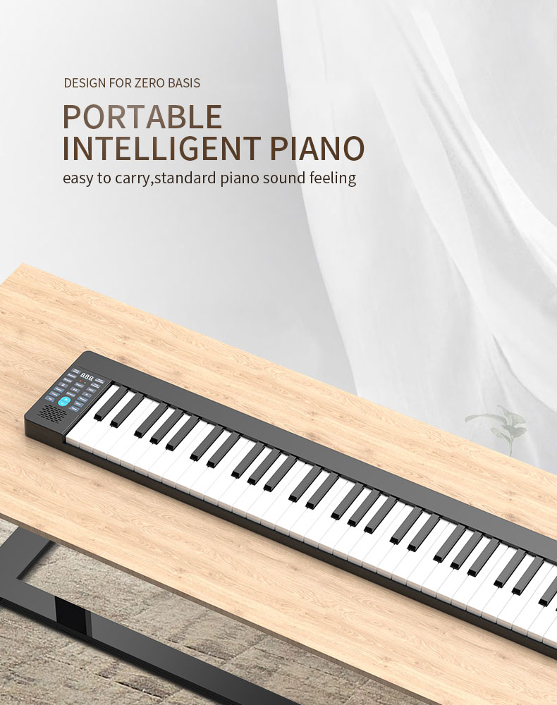 61 keys portable electronic piano